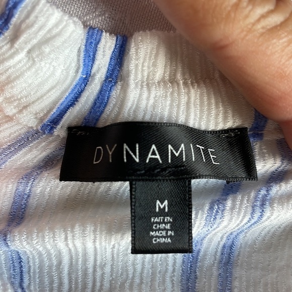 Dynamite White Off Shoulder Top - Picture 3 of 5